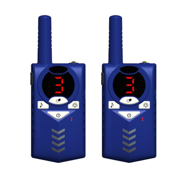 Frequência ultraelevada em dois sentidos bonito plástica 3-5km do Walkietalkie a pilhas para meninos/presentes das meninas