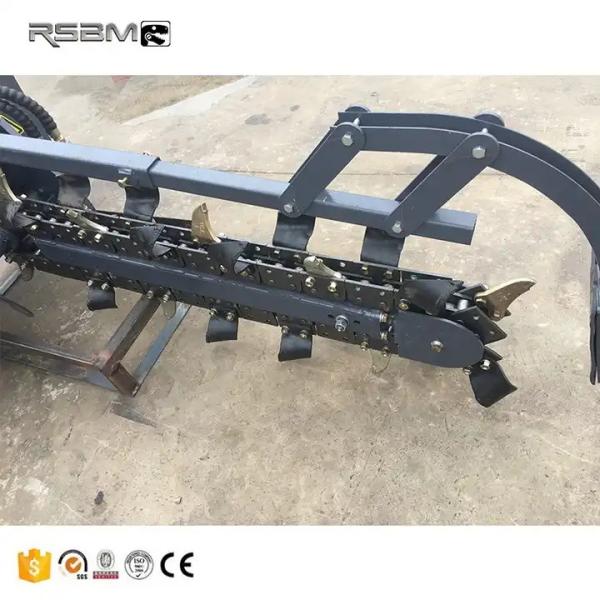 36 48 Skid Steer Attachments Trencher 5200 kg for Construction works