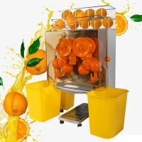 Espremedor de frutas fresco do sumo de laranja do desktop com a almofada de toque de aço inoxidável