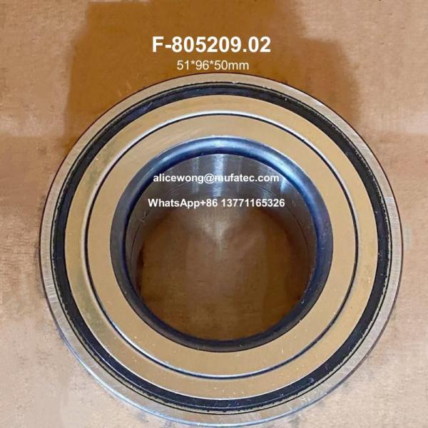 F-805209.02 Angular Contact Ball Bearings 51x96x50mm for Automotive Wheel Hub Part Replacement
