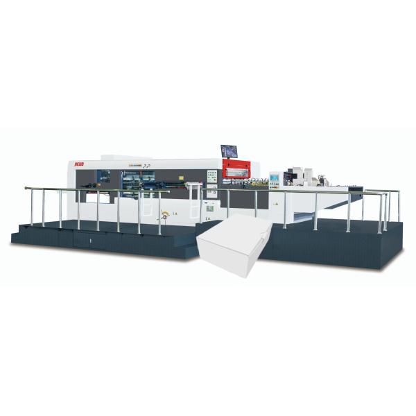 JIGUO MYP-1500Q Automatic Die Cutting & Stripping Machine,Max Paer Size:1500*1105mm,Max Running Speed:5500s/h,Sheet Thickness:Corrugated Board<8mm (Max.thickness)