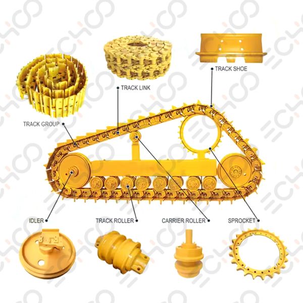 Track Roller Bottom Roller 08801-35100 for Takeuchi Undercarriage Parts OEM Replacement Parts Manufacturer Wholesale