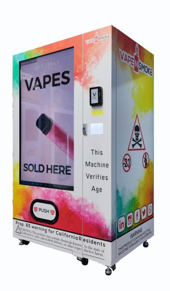 55 Inch Touch Screen Advertising  Vending Machine And Card Readers