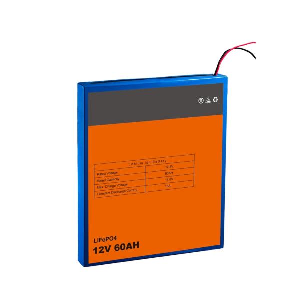 жизнь цикла блока батарей 2.8В 12.8В 60АХ ЛифеПО4 2000 раз