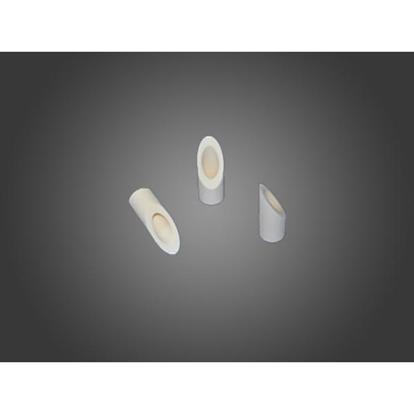 White 95% alumina alumina ceramic pipe al2o3 ceramic tube ceramic disc