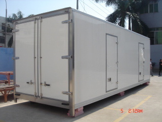 Assembly Unique Easy Installation Fiberglass Refrigerated Truck Body/Freezer Truck