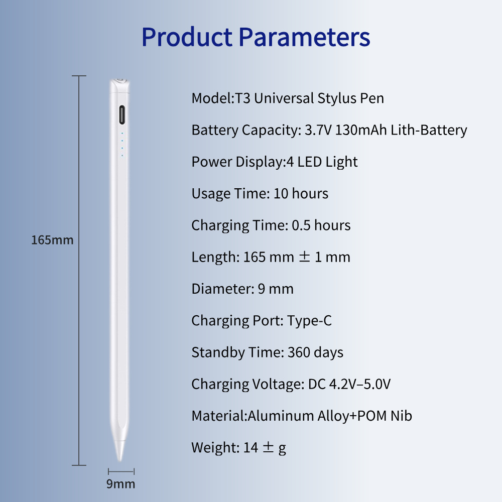 Universal Stylus Pen Tablet Pen Magnetic Stylus for Android/ios Phones and Tablets Active Universal Pencil for Redmi