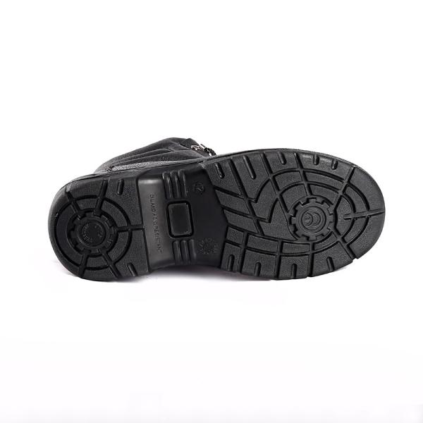 SHENGJIE/OEM Anti Slip Oil Resistant PU Upper Rubber Sole Steel Toe Puncture Proof Industrial Men'S Work Safety Shoes