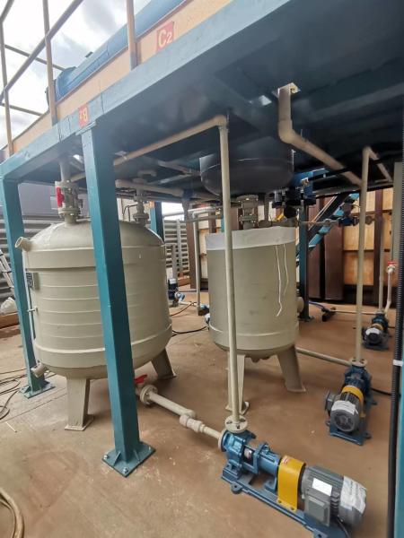 Powerful Chemical Fume Removal System 1000m3/h Airflow 900 Pa Purification Tower for Industrial