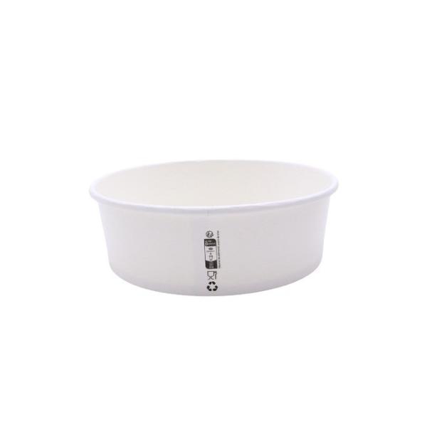 Customized 8oz Kraft Soup Containers Disposable Soup Cups With Lids
