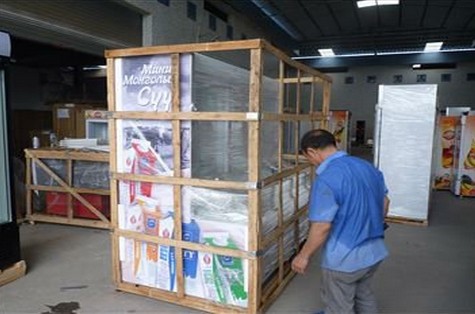 Двигатели двойника шкафа замораживателя комбинации R134a для магазина