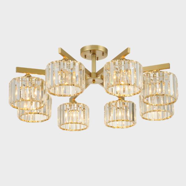 Fancy Crystal led ceiling lights Food Indoor Home lighting Fixtures (WH-CA-40）