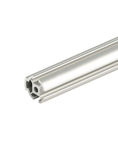 Grade 6000 Series Silver Anodized Tube Aluminium Extrusion Profiles for Is Alloy