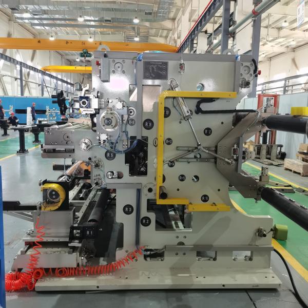 Min. Substrate Thickness 3μm PET+Cu, OPP+Cu, PET+Al Slitting Rewinder Machine