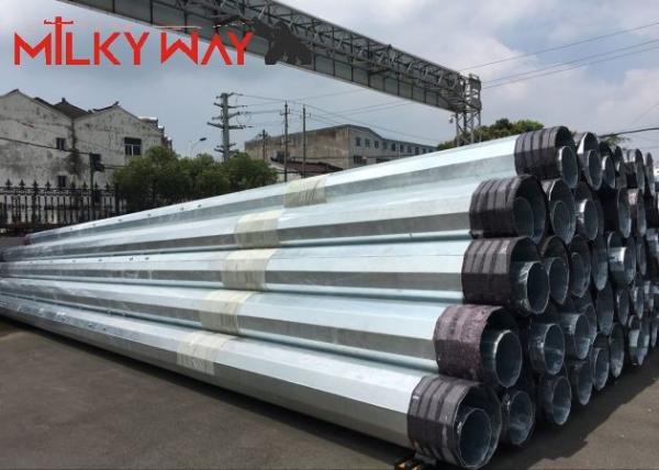 9M 11M 12M 14M High Voltage Low Price  Electrical Steel Power Pole