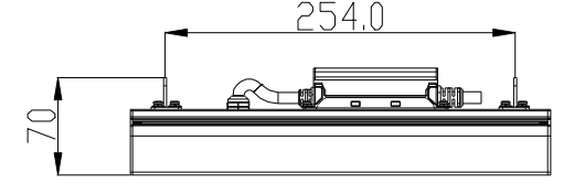 150lm / W LED высокий мачты свет Гарантия 5 IK08 с ADC12 литьевого алюминия для стадиона спорта