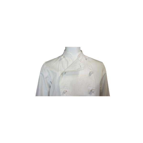 220 GSM Long Sleeve Chef Coat Cotton 100% Work Wear White