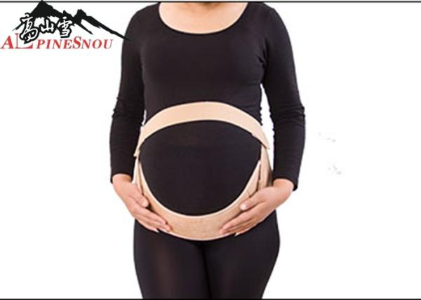 Ceinture puerpérale respirable de soutien de poissons de tissu élastique de ruban/ceinture abdominale de grossesse