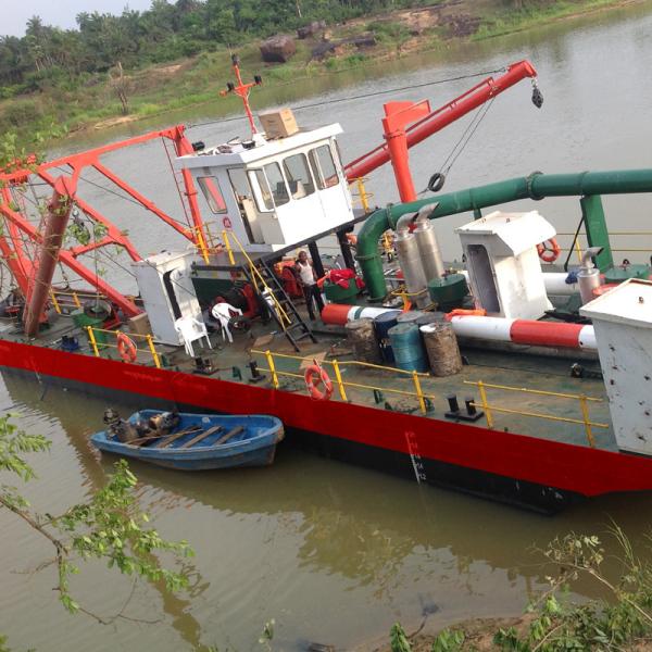 2500m3 18inch Cutter Head Suction Dredge River Sea Dredger Boat