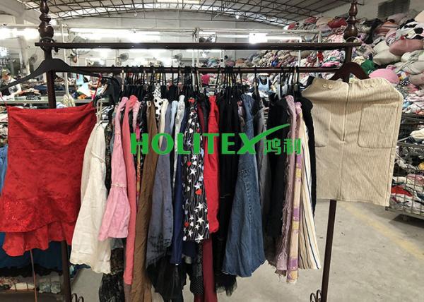 Southeast Asia Used Summer Clothes Cotton Material Womens Second Hand Clothing