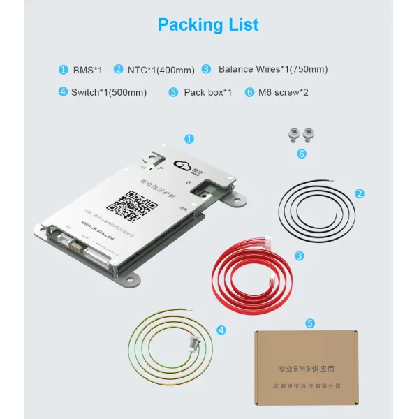 Smart Active Balancer BMS 8s LiFePO4 / Li-ion/ Lto Battery Equalization