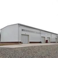 Bâtiments de stockage industriels à cadre métallique solide, bâtiments en acier durable résistant aux intempéries