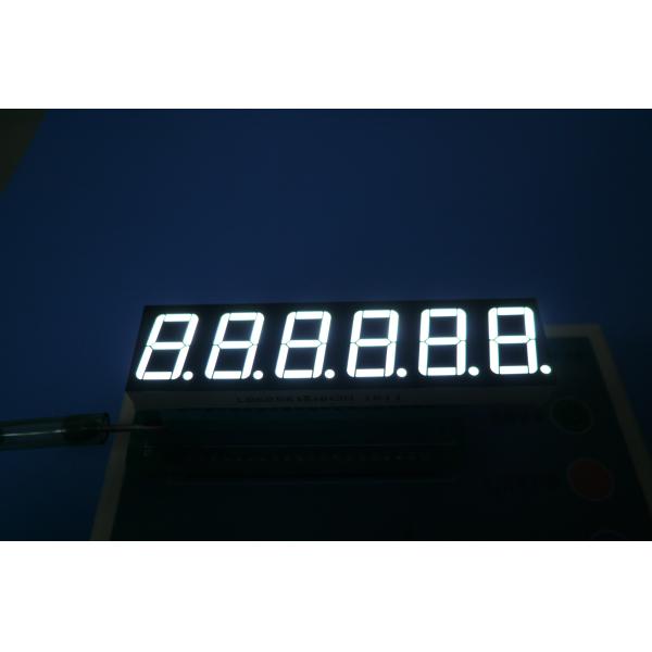 Ultra Bright White 7 Segment LED Display 100mcd - 120mcd Luminous Intensity