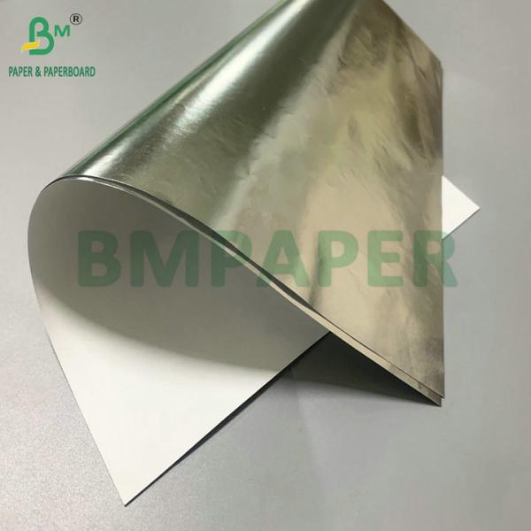 70gsm Shiny Water-resistant Aluminum Beer Label Paper For Premium Beer Packaging Papel de etiqueta de cerveza de aluminio brillante resistente al agua de 70 gramos para envases de cerveza premium