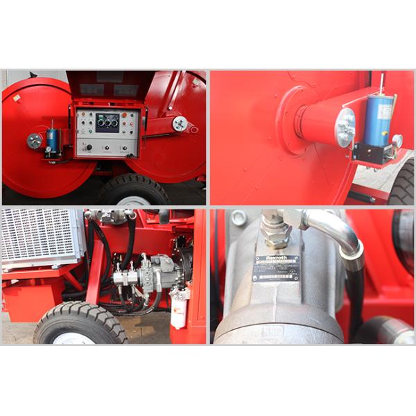 TY90TP Max Pull 90kN Hydraulic Cable Stringing Puller Tensioner Machine