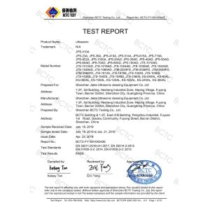 Guangdong Blue Whale Ultrasonic Equipment Co;Ltd Сертификации