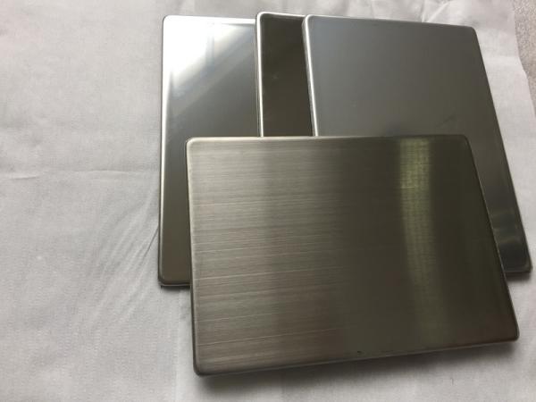 Painel SUS304 composto de aço inoxidável espessura de 3mm - de 6mm com revestimento maçante