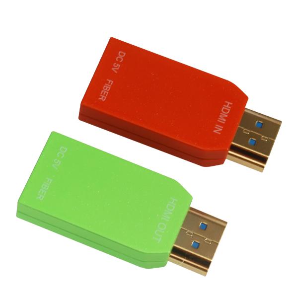 Мини 4K / 30Hz HDMI через одноядерный мультимодный волоконный расширитель