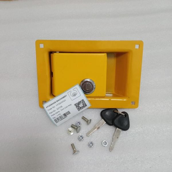 Conjunto de trava de porta de peças de escavadeira YN51C01028P1 YT02C01232F1 para E215B