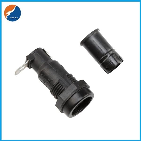 H3-17 PBT Bayonet Type Cap 5.2x20mm Glass Ceramic Tube Panel Mounting Fuse Holder