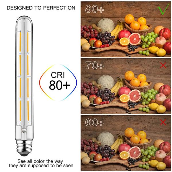 T30 / T32 Vintage Edison Filament Bulbs 8w Warm White 300mm 110v 220v