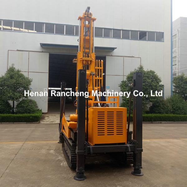 76KW Engine Water Well Drilling Machine 260m Depth Water Drilling Equipment