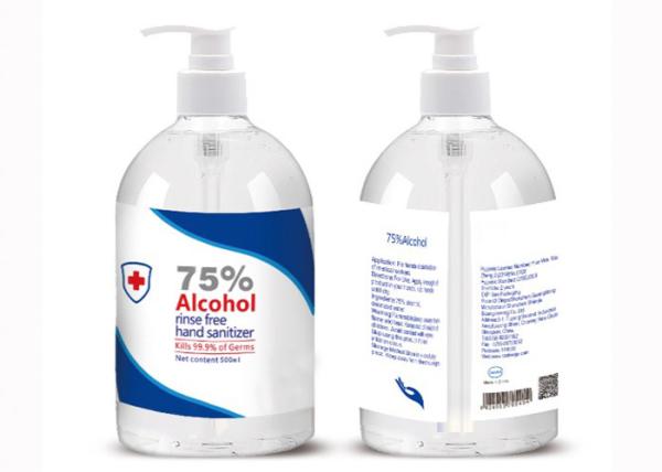 Odorless Hand Disinfection Products Alcohol Based Hand Sanitizer Kill Virus