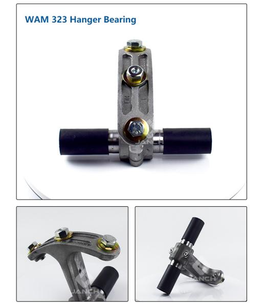 Max Speed 300 Intermediate Hanger Bearings for Concrete Mixing Station Screw Conveyors