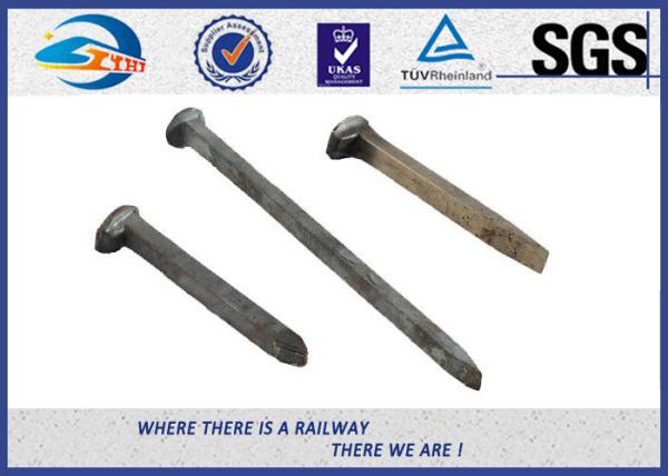 Carbon Steel Rail Dog Spikes Iron Fence Spikes DIN Standard