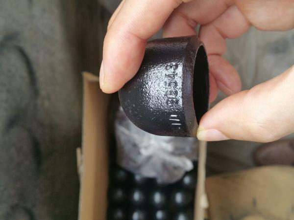 Butt Weld Fitting , ASTM A234 WPB ,CAP , BW B16.9 , SCH STD , SCH40, SCH80 Black Painting