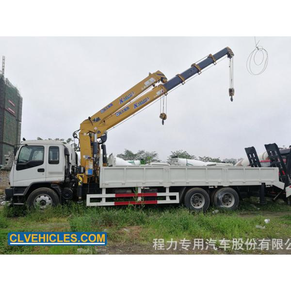 6X4 ISUZU Crane Truck 10 ton 16m Man Lifter Telescopic boom