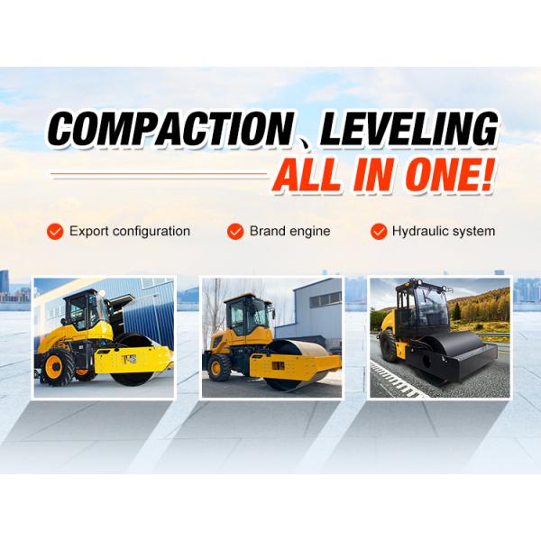 Hot Sale 8 Tons Road Roller Diesel Hydraulic Vibrating Single Drum Compactor Road Roller