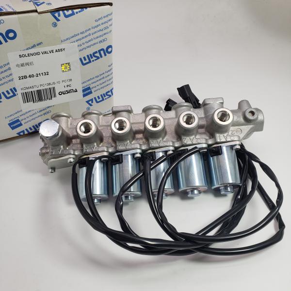 Excavator Solenoid Valve Group 22B-60-21132 For KOMATSU PC138US-10 PC138