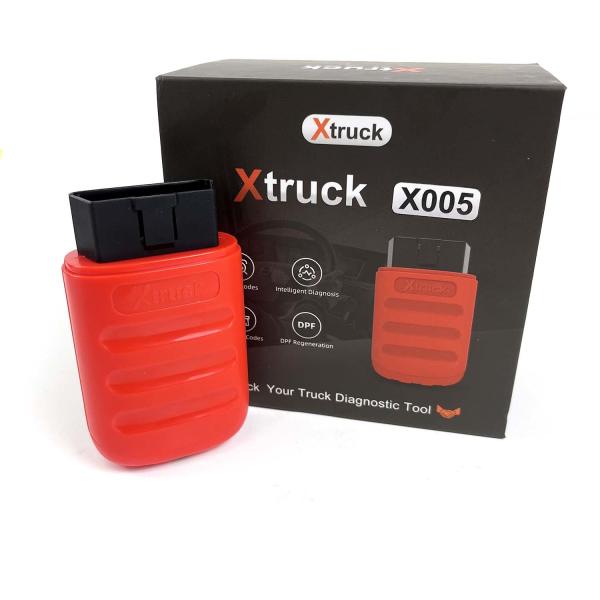 Xtruck X005 トラック診断ツール | SHACMAN/SINOTRUCK/DongFeng/FAWDE用ECUフラッシュ