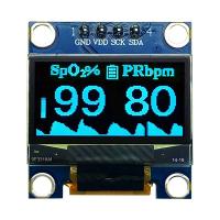 0.96 pouces OLED Module 12864 COG PCB 4 broches SPI I2C Pour appareil médical