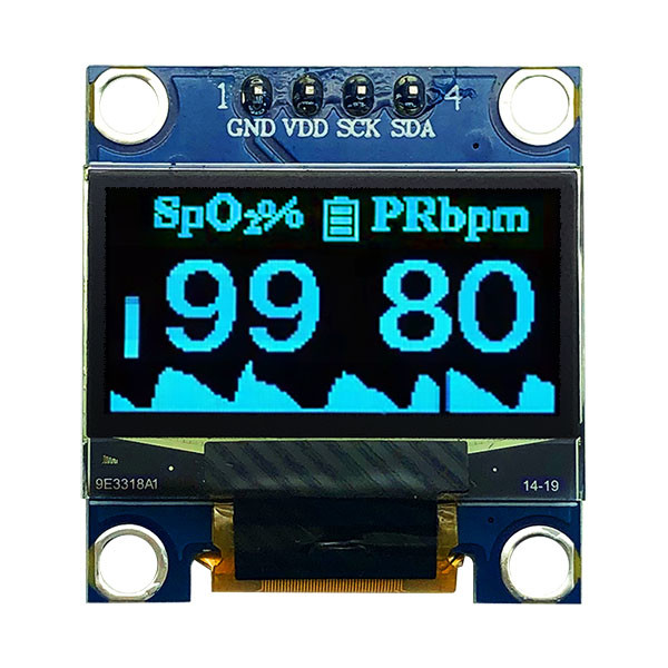 0.96 дюймовый OLED модуль 12864 COG PCB 4 штифты SPI I2C для медицинского устройства