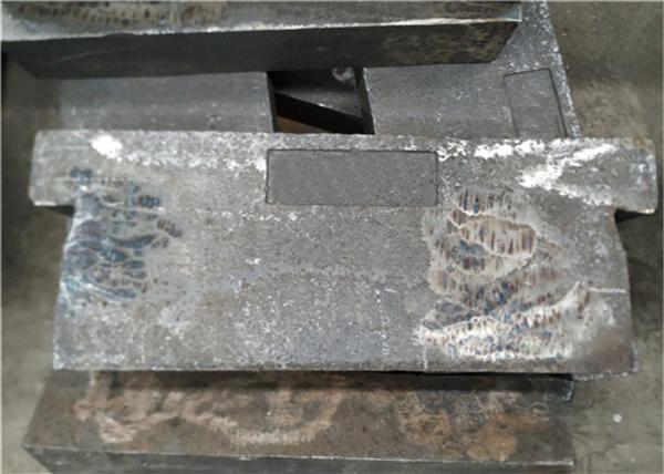 Mn13cr2 Metal Casting Parts , Coal Grinding Wear Plate For Power Plant