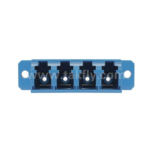 LC Adapter Cable Coupler APC/UPC SM/MM Simplex/Duplex/Quad/6 ways/8 ways Fiber Optic For Data Center FTTH