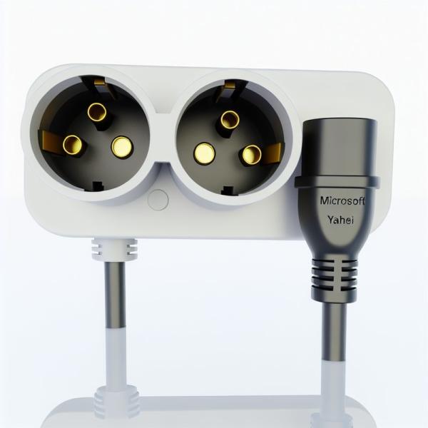 Outlet Y Splitter Power Socket Extension Cable C20 Male To 2X C13 Female Connector 0.75Mm 1.0Mm