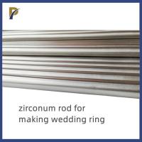 Anel de casamento masculino 25.4mm 31.75mm Zirconium Rod Black Zirconium Ring